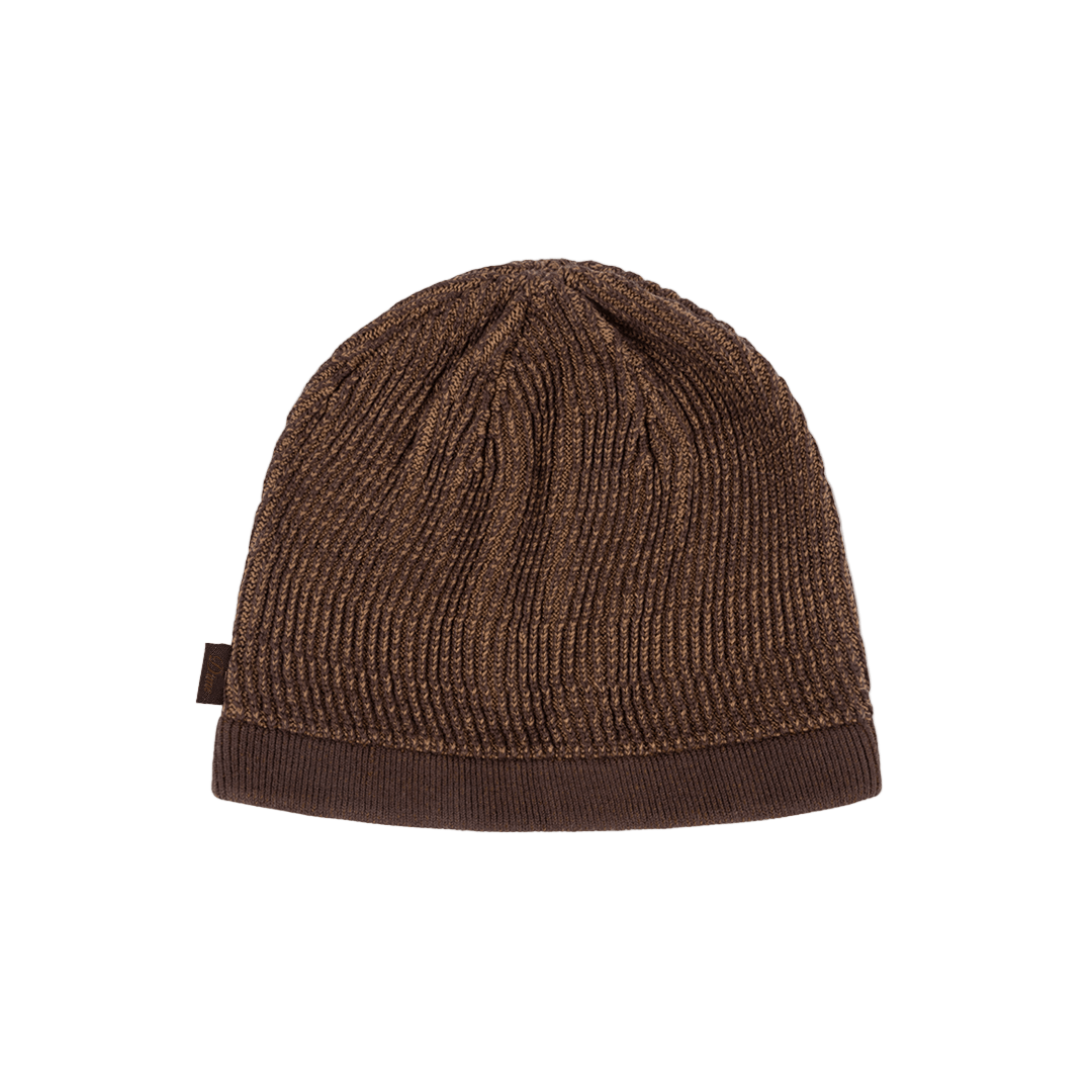 Wave Knit Skully in Brown - Town City