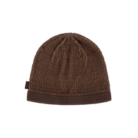 Wave Knit Skully in Brown - Town City