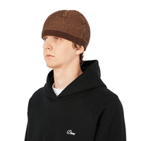 Wave Knit Skully in Brown - Town City