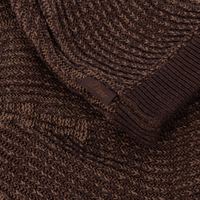 Wave Knit Skully in Brown - Town City