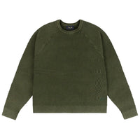 Wave Knit Sweater - Pine - Town City