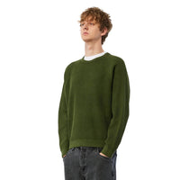 Wave Knit Sweater - Pine - Town City