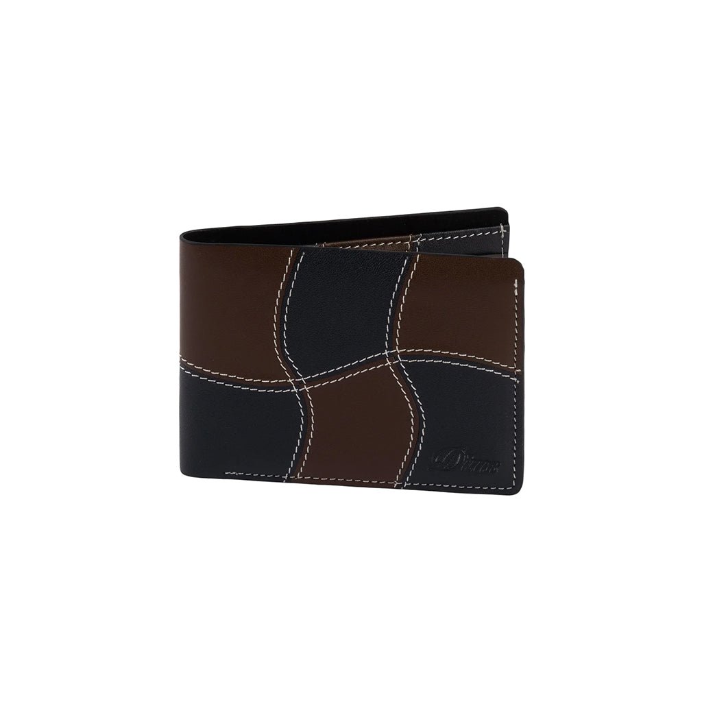 Wave Leather Wallet - Black - Town City