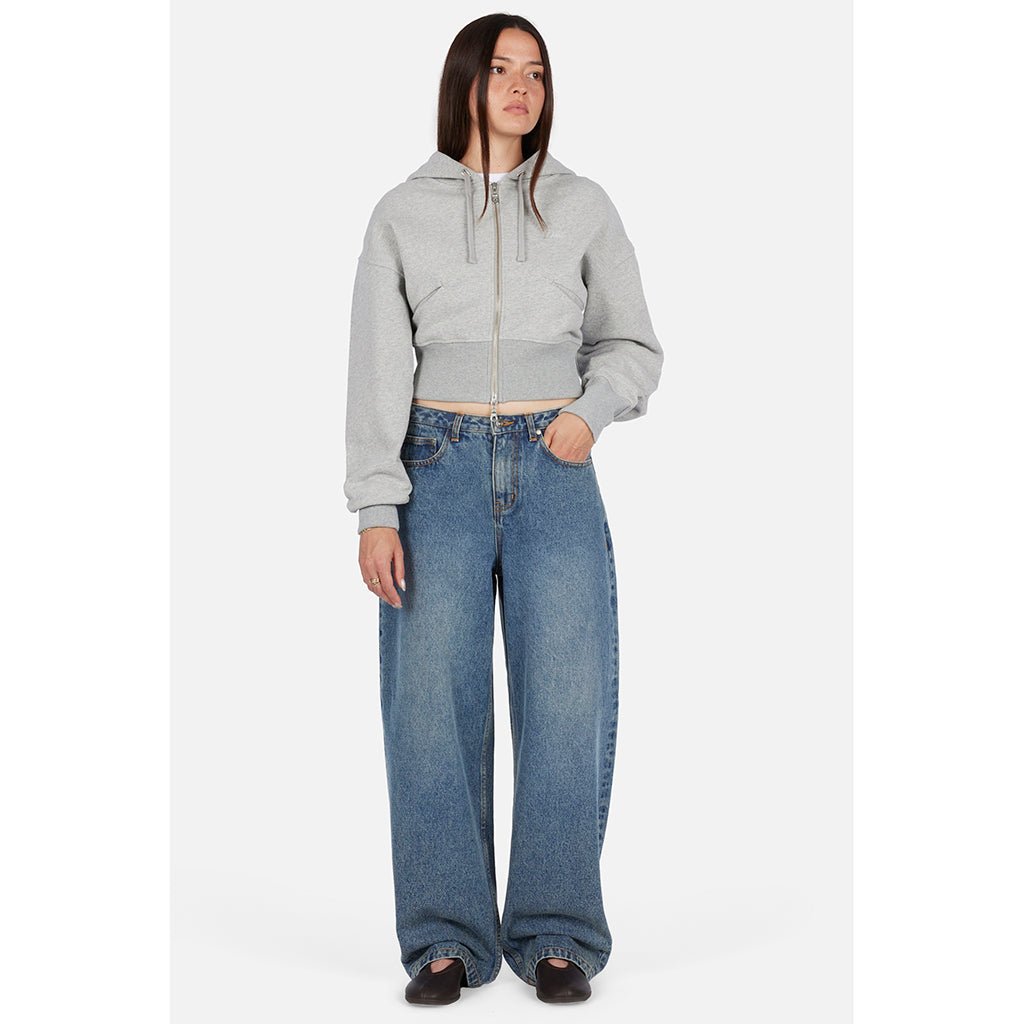 Women's Baggy Denim - Indigo Washed - Town City