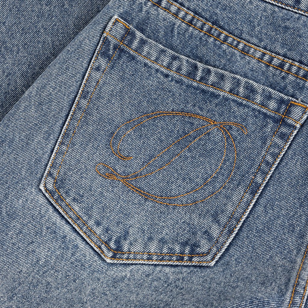 Women's Baggy Denim - Indigo Washed - Town City