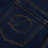 Women's Baggy Denim Pants - Indigo - Town City