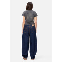 Women's Baggy Denim Pants - Indigo - Town City