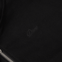 Women's Cropped Zip Hoodie - Black - Town City