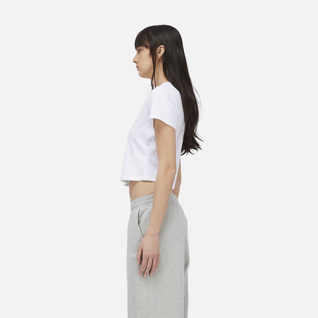 Women's Cursive Tee - White - Town City