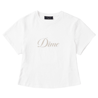 Women's Cursive Tee - White - Town City