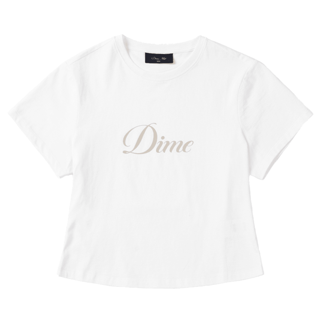 Women's Cursive Tee - White - Town City