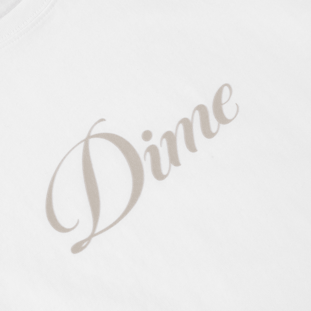 Women's Cursive Tee - White - Town City