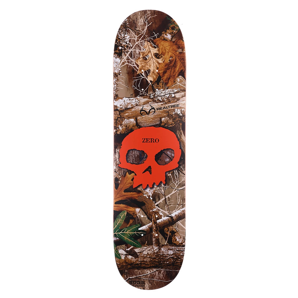 Real Tree Single Skull Orange - 8.25