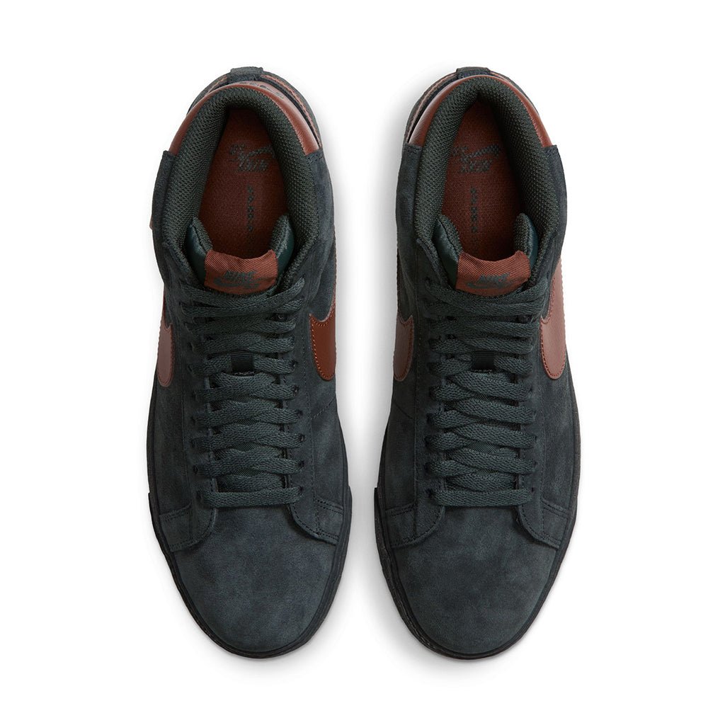 Zoom Blazer Mid - Black Spruce/Corduroy Brown-Black Spruce - Town City