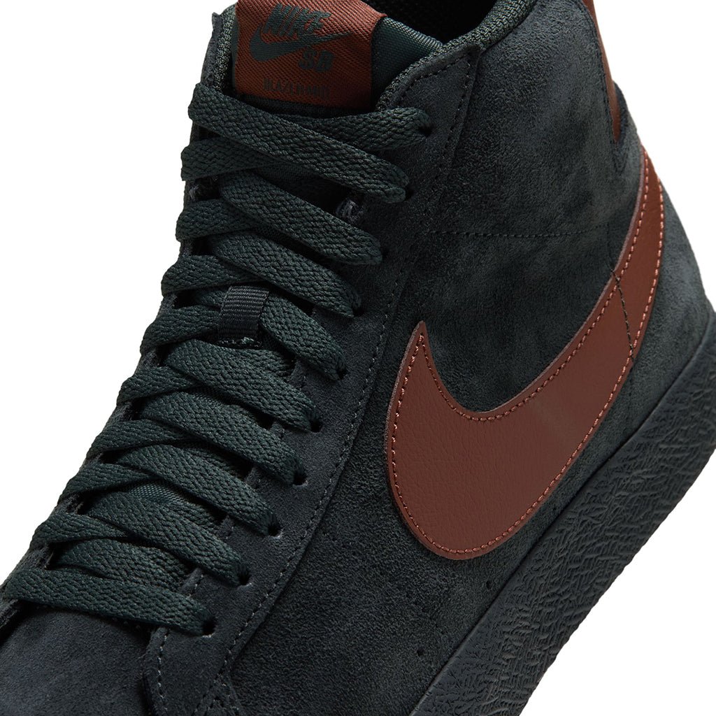 Zoom Blazer Mid - Black Spruce/Corduroy Brown-Black Spruce - Town City