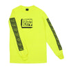 3D Block Long Sleeve - Safety Green - Town City