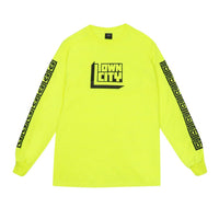 3D Block Long Sleeve - Safety Green - Town City