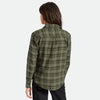 Bowery Soft Weave L/S Flannel - Military Olive - Town City