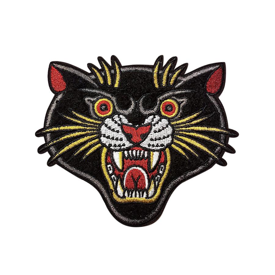 Stuntin Black Panther Chenille Patch - Town City