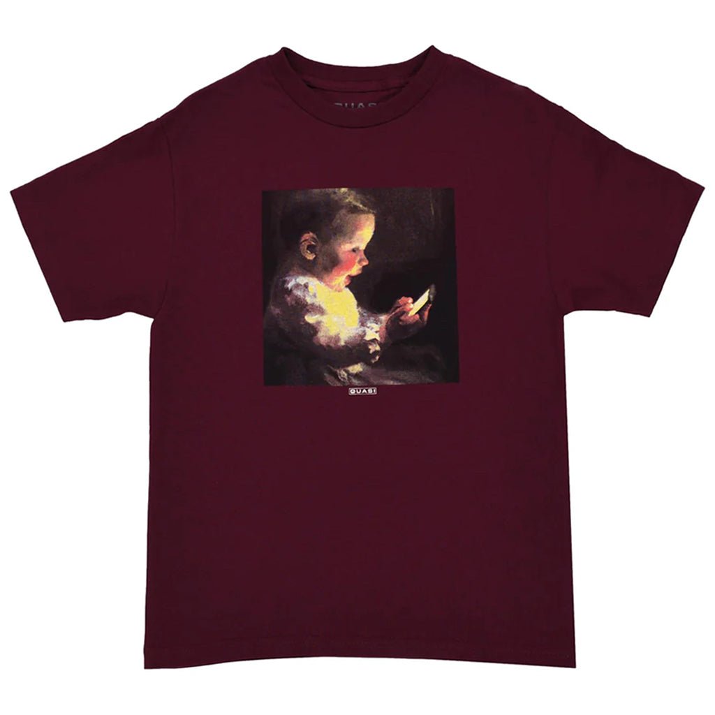 Child Care Tee - Maroon - Town City