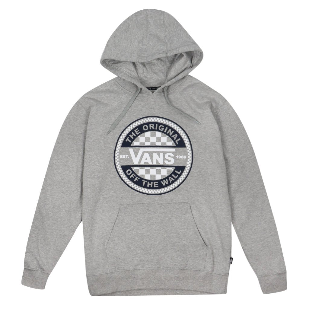 Grey best sale vans hoodie