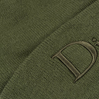Classic 3D Beanie - Olive Green - Town City