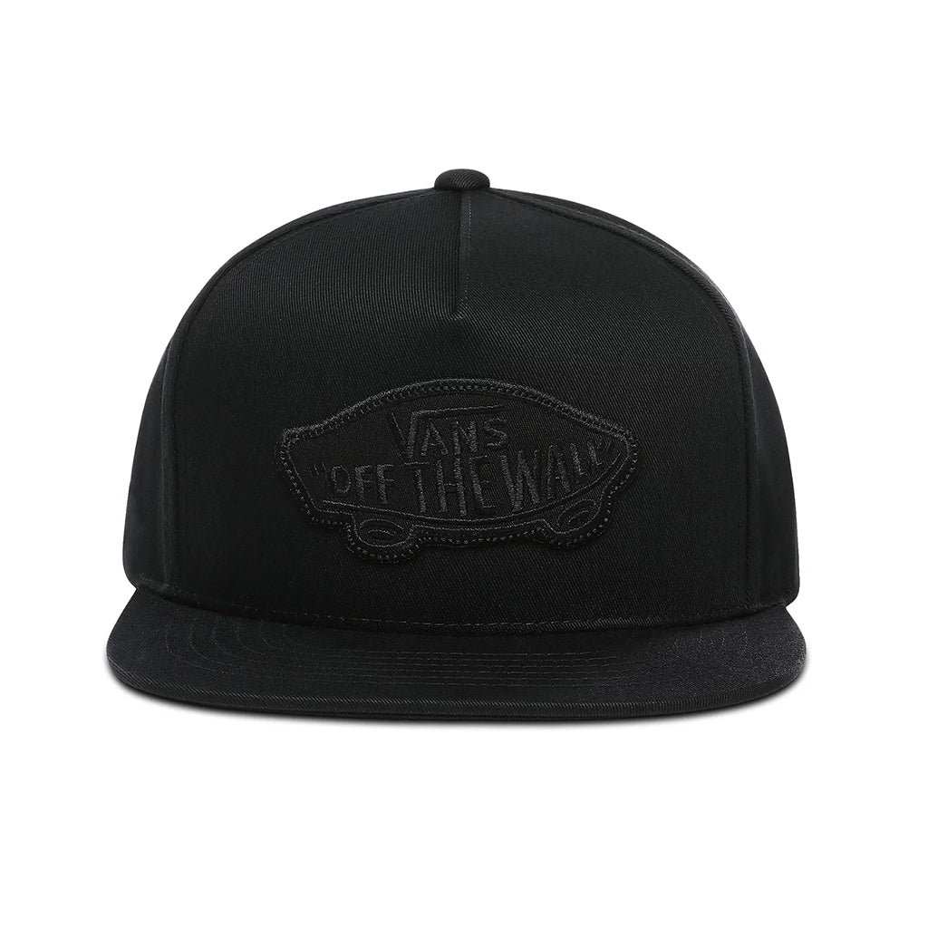 Classic Patch Snapback Hat - Black - Town City