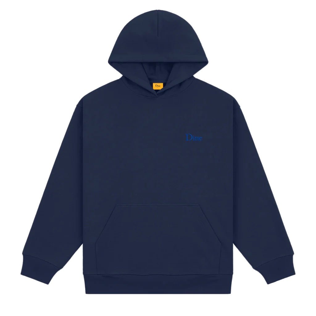 Dime Classic Small Logo Hoodie - Navy – Town City