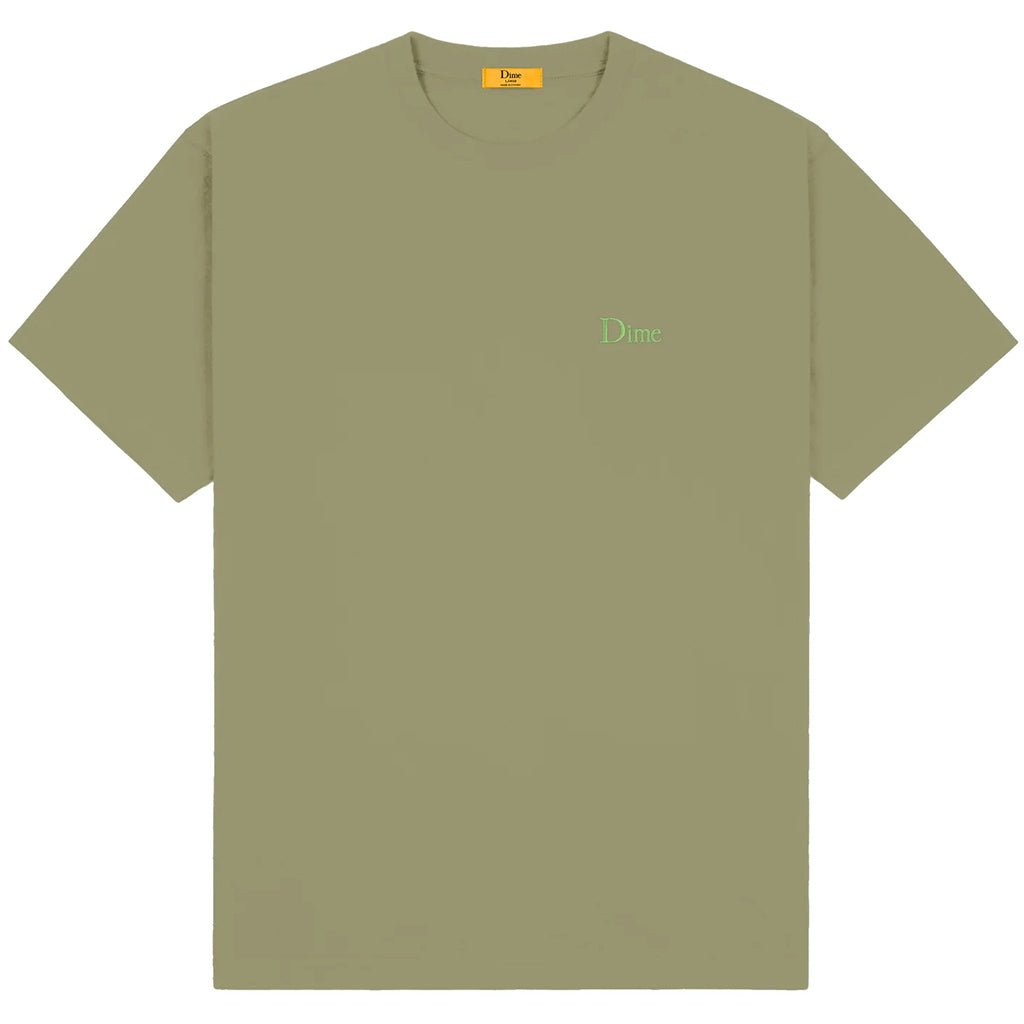 Classic Small Logo T-Shirt - Army Green - Town City