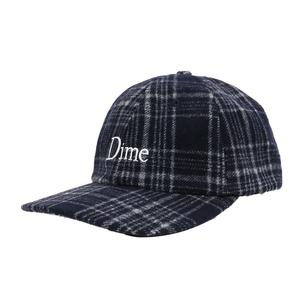 Dime Classic Wool Cap - Navy Plaid – Town City