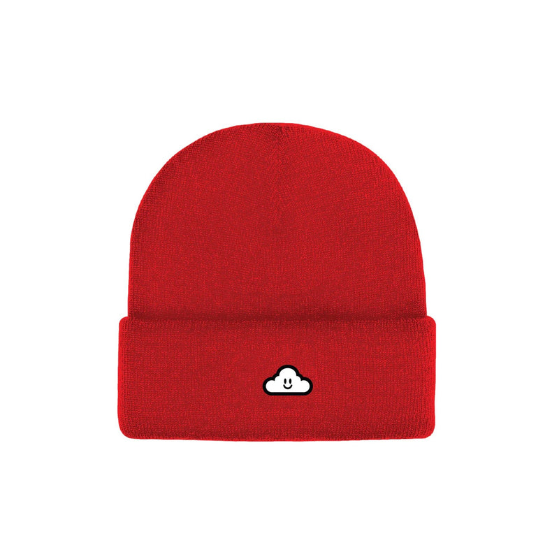 Cloudy Beanie - Red - Town City