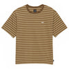 Comfycush Checker Stripe SS Knit Shirt - Sepia - Town City