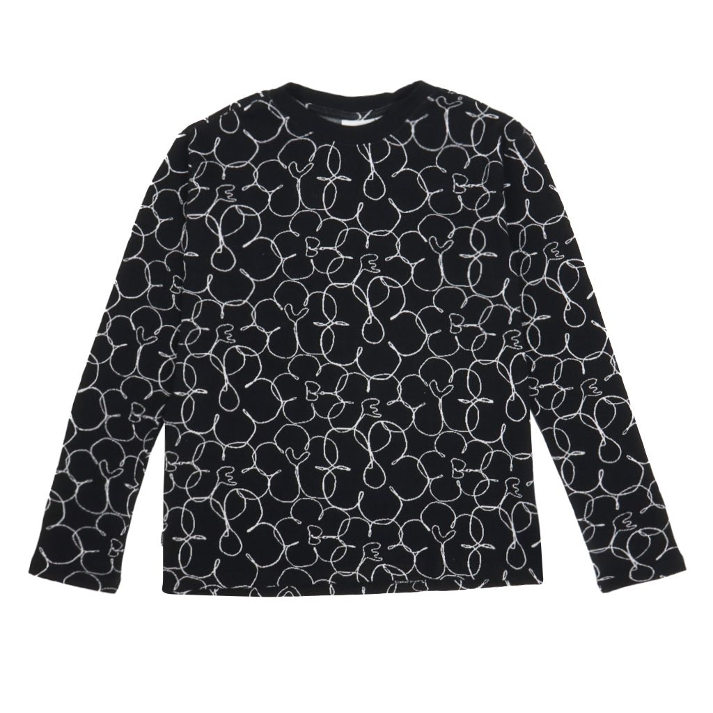 Tシャツ・カットソー citybreeze WOOLTENCEL LIFE LETTERING LONG SLEEVE T-SHIRT_GRE T-SHIRT - CITYBREEZE