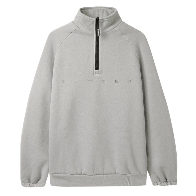 Hampshire 1/4 Zip Pullover - Cement - Town City