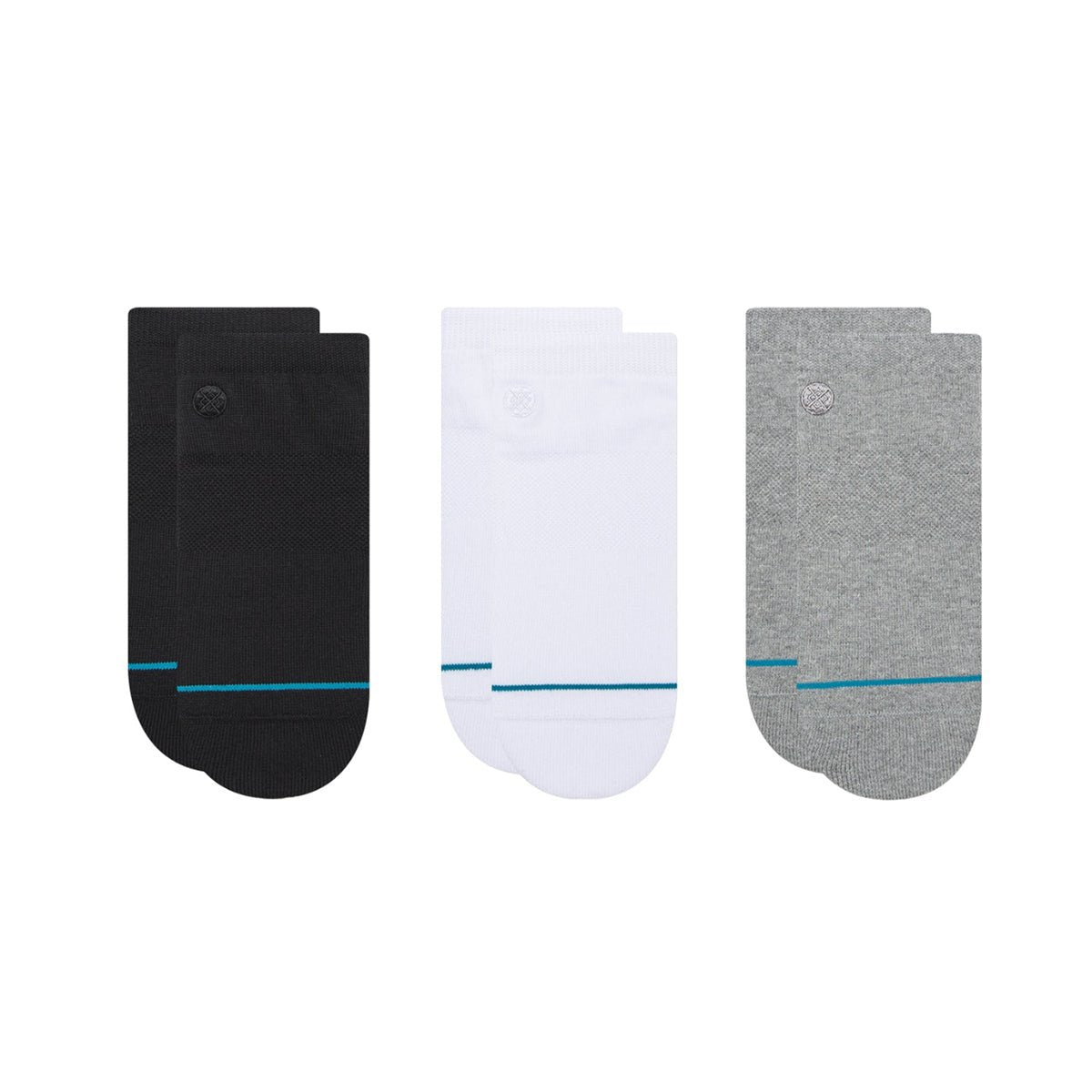 Icon Low 3-Pack Socks - Town City