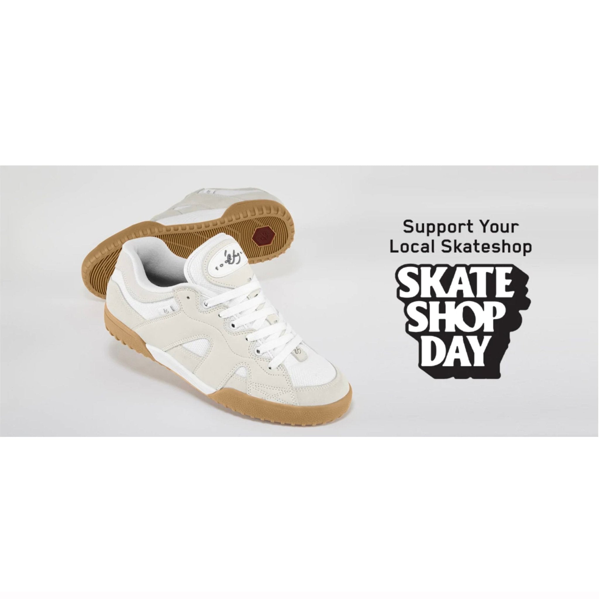 One Nine 7 (Skate Shop Day Exclusive) - White/Gum - Town City
