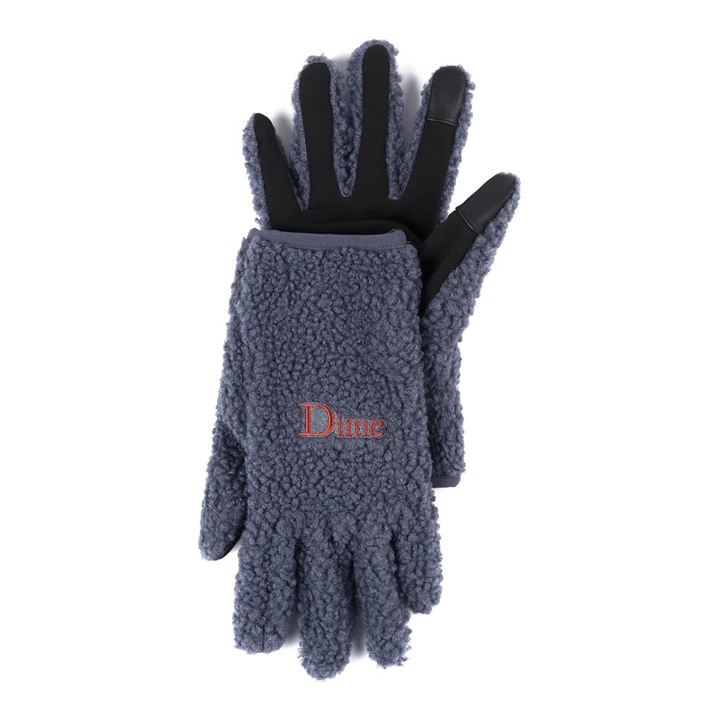 Polar Fleece Gloves - Cool Gray - Town City
