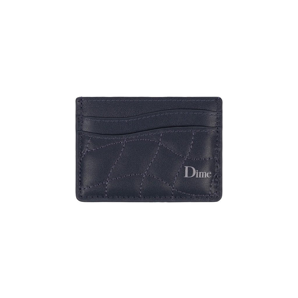 Quilted Cardholder - Dark Blue - Town City