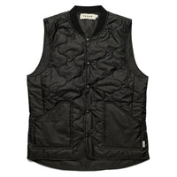 Quilted Vest - Black - Town City