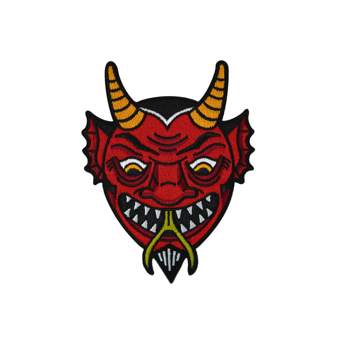 Devil Patch Sticker Stuntin Red Devil Patch – Town City