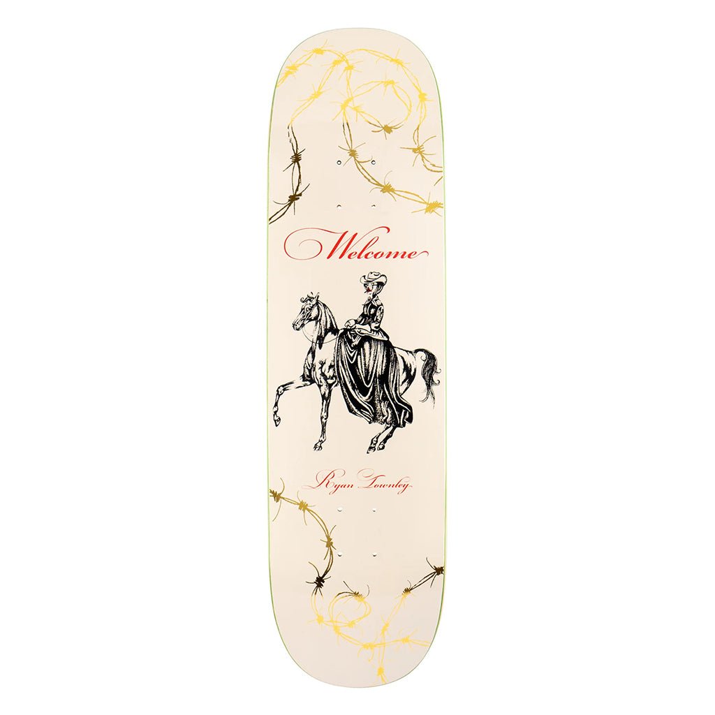 Ryan Townley Cowgirl on Enenra Bone/Gold Foil - 8.5 - Town City