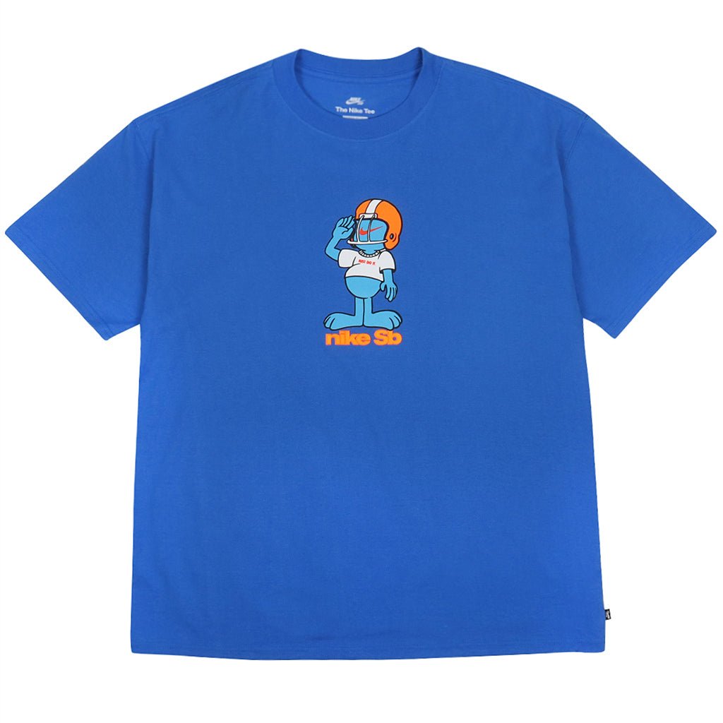 Nike SB Salute T Shirt Light Photo Blue Town City