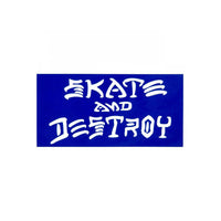 Skate and Destroy Sticker - Town City