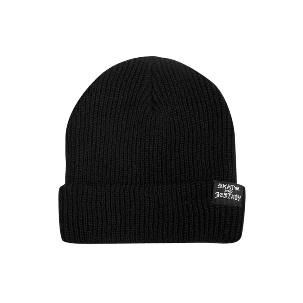 Skategoat / Skate and Destroy Beanie - Black - Town City