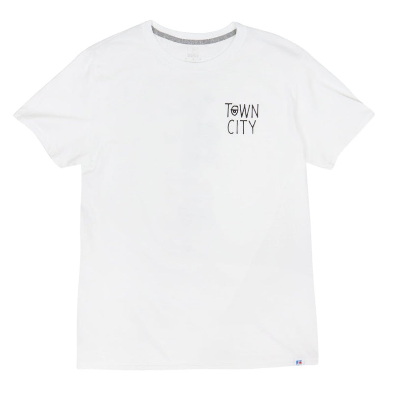 SSD 2024 x Town City Gonz Support Your Local Skate Shop Deck Wall T-Shirt - White - Town City