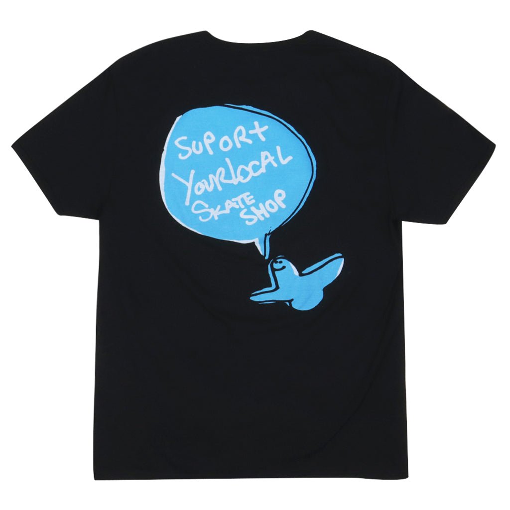 SSD 2024 x Town City Gonz Support Your Local Skate Shop Shmoo T-Shirt - Black - Town City