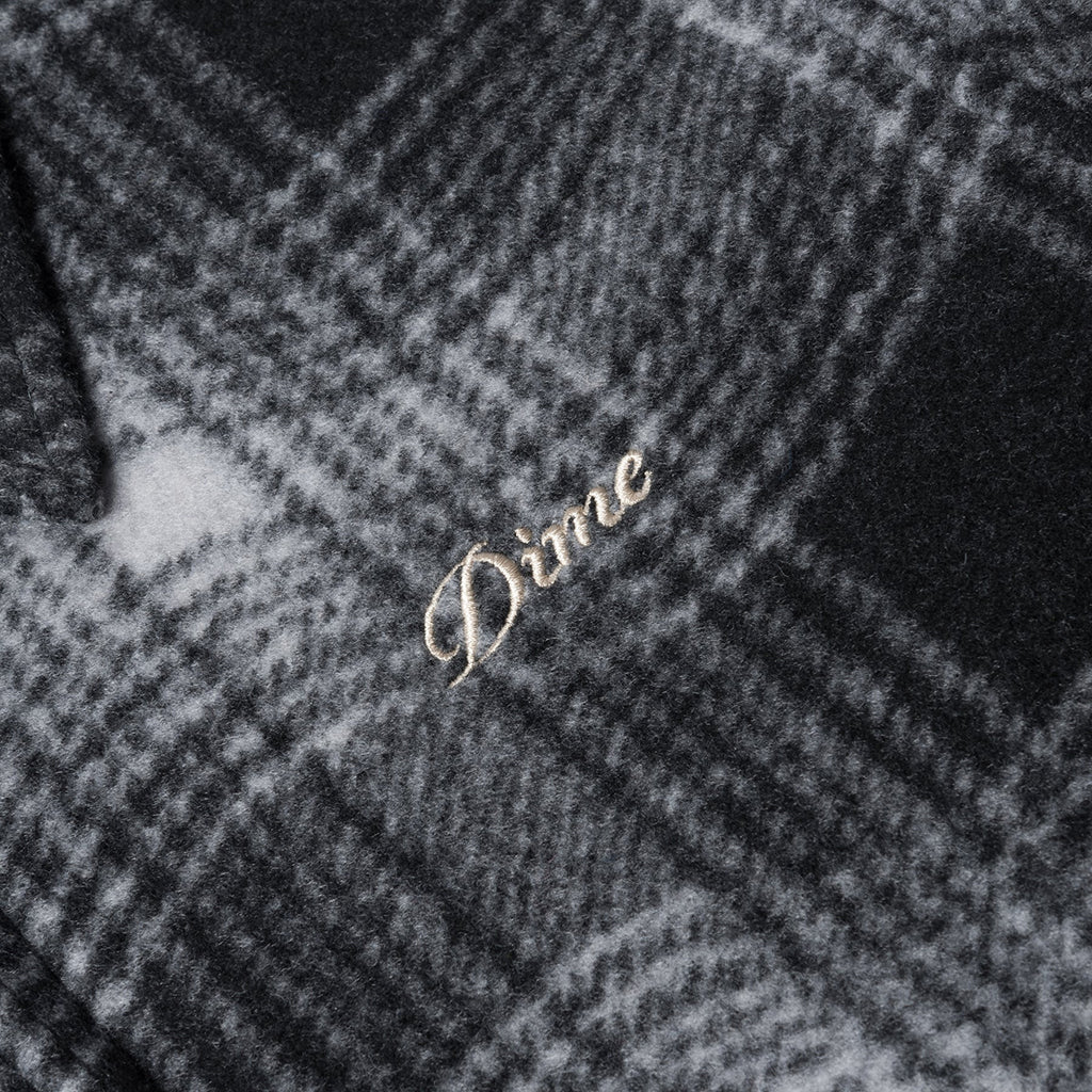 Dime Wave Plaid Jacket - Charcoal – Town City